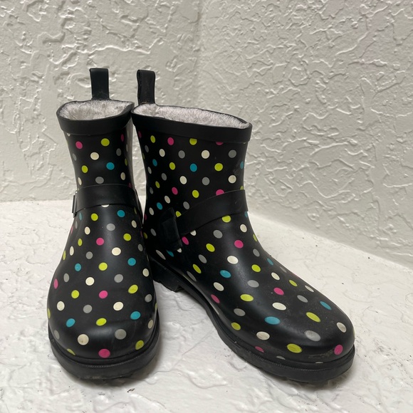 Capelli New York fleece lined ankle rain boots - Picture 2 of 5